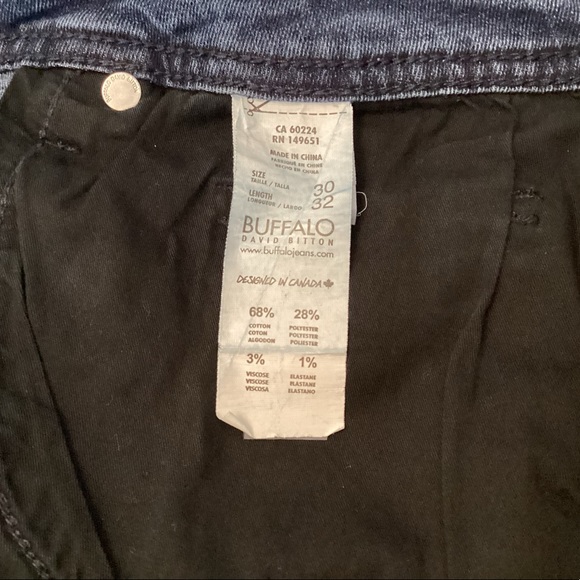 Young Mens Buffalo Super Skinny Stretch Jeans - Picture 5 of 6